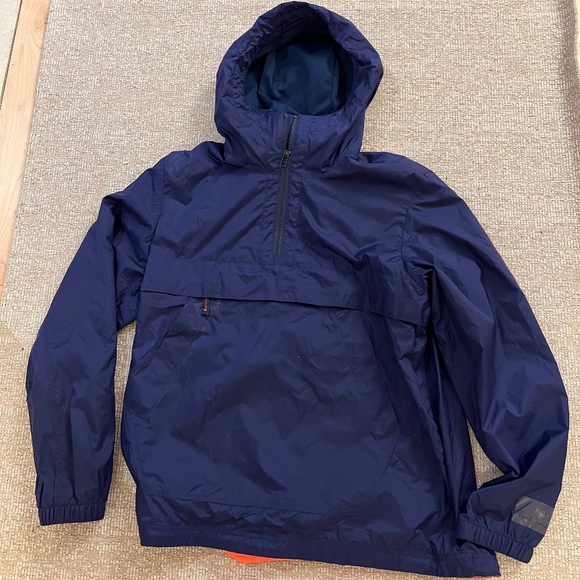 Paul Smith Deep Blue Hooded Windbreaker - Picture 1 of 3